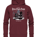 And the Devil Plays Piano – Höllische Klangkunst - DSA - Organic Hoodie | Hoodies | Dark Shadows Arts