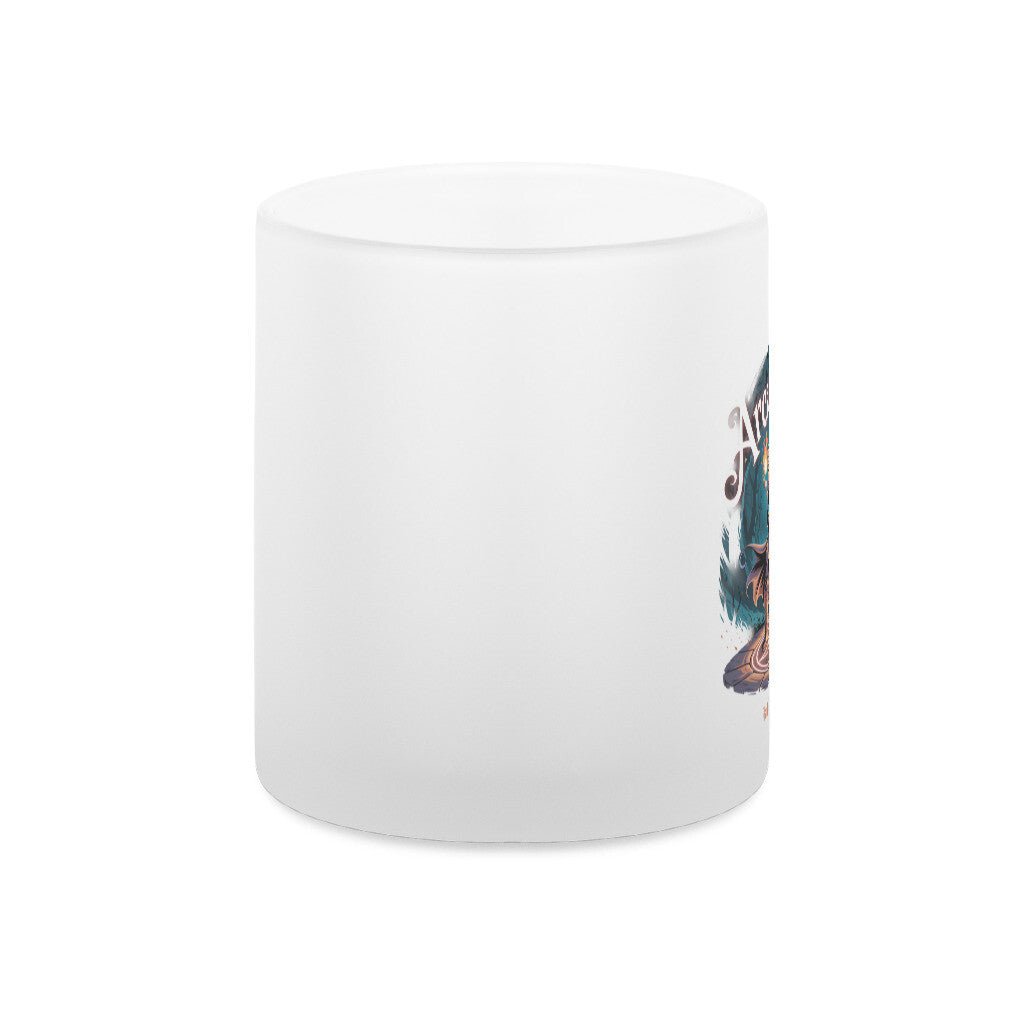 Arcana Lux_ Magische Flamme & Runenkreis - Teelichthalter satiniert | Mug | Dark Shadows Arts