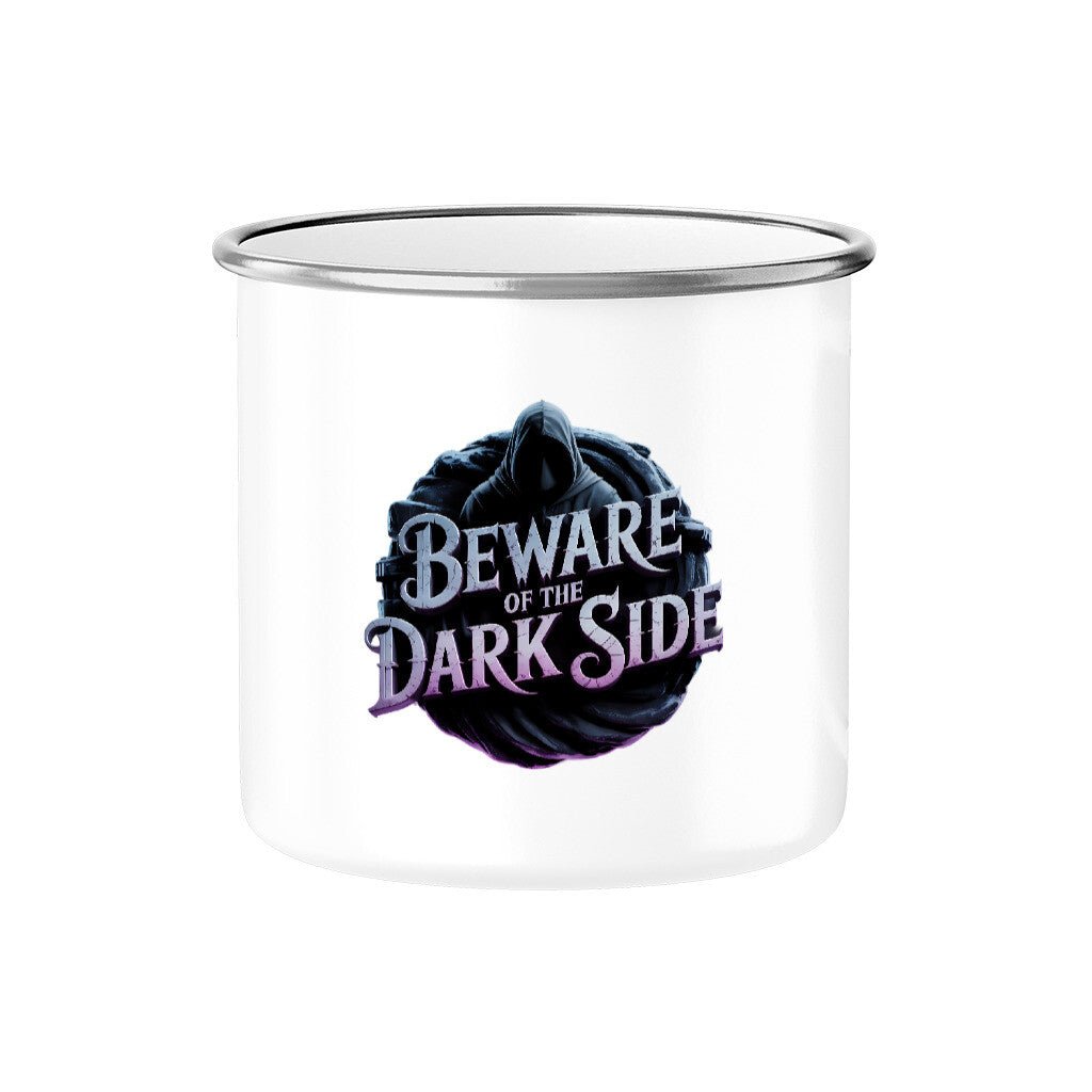 Beware of the Darkside - Emaille Tasse | Mug | Dark Shadows Arts