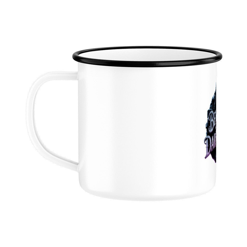 Beware of the Darkside - Emaille Tasse | Mug | Dark Shadows Arts