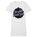 Beware of the Darkside - Ladies Organic Shirt Dress - Ladies Organic Shirt Dress | Lady - Shirts | Dark Shadows Arts