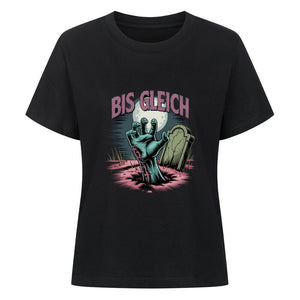 Bis gleich - Premium Organic Shirt Women | T-Shirt | Dark Shadows Arts