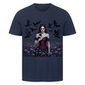 Black Rose Sorrow_ Blutige Träne & Rabenliebe - HigherBlanks Premium T-Shirt | T-Shirt | Dark Shadows Arts