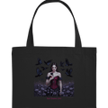 Black Rose Sorrow_ Blutige Träne & Rabenliebe - Organic Shopping - Bag - Organic Shopping - Bag | Taschen | Dark Shadows Arts