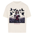 Black Rose Sorrow_ Blutige Träne & Rabenliebe - VACANCY Oversized Shirt | T-Shirt | Dark Shadows Arts