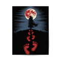 Blood Moon Path – Schritte ins Dunkel - Poster 3:4 | Poster | Dark Shadows Arts