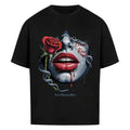 Blood Rose – Lippen voller Sehnsucht - VACANCY Oversized Shirt | T-Shirt | Dark Shadows Arts