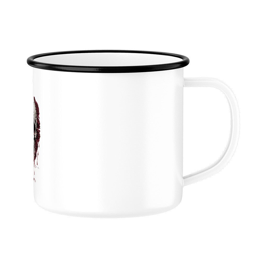 Blood Roses - Emaille Tasse | Mug | Dark Shadows Arts