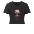 Blood Roses - Ladies Cropped Tee | T-Shirt | Dark Shadows Arts