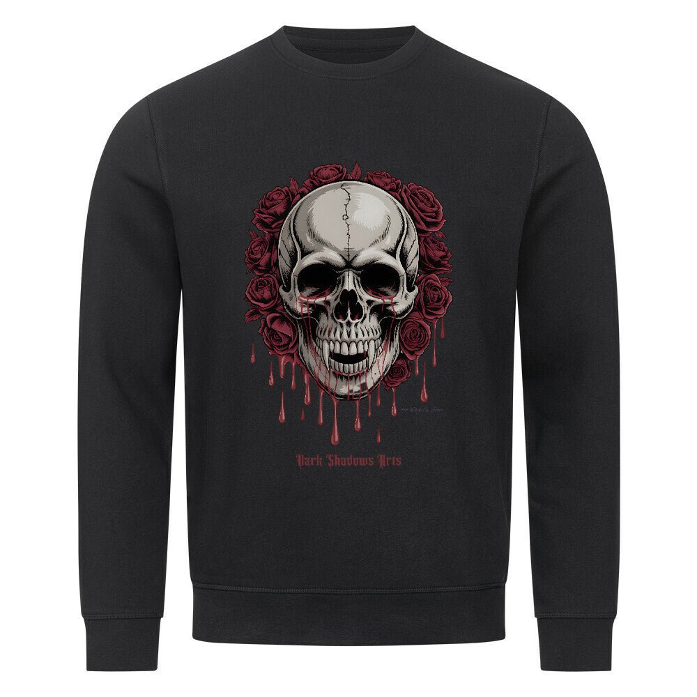 Blood Roses - Premium Organic Sweatshirt | Sweatshirt | Dark Shadows Arts