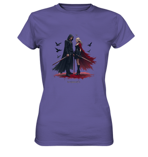 Bloodbound Duel Dark Elegance - Ladies Premium Shirt | Lady - Shirts | Dark Shadows Arts