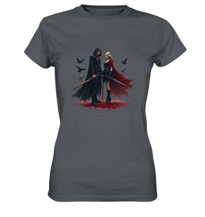 Bloodbound Duel Dark Elegance - Ladies Premium Shirt | Lady - Shirts | Dark Shadows Arts
