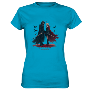 Bloodbound Duel Dark Elegance - Ladies Premium Shirt | Lady - Shirts | Dark Shadows Arts