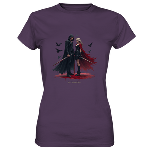 Bloodbound Duel Dark Elegance - Ladies Premium Shirt | Lady - Shirts | Dark Shadows Arts