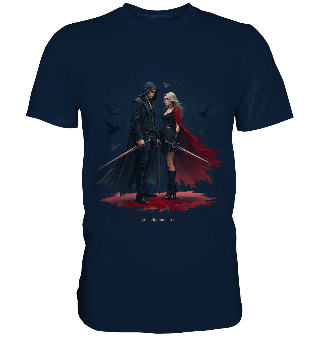 Bloodbound Duel Dark Elegance - Premium Shirt | Unisex - Shirts | Dark Shadows Arts