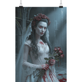 Bloody wedding - Die düstere Eleganz der verfluchten Braut - Poster Din A1 (hoch) | Wall Art | Dark Shadows Arts