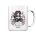 Blutige Schönheit - Dark Lady mit Axt - Tasse glossy | Trinkgefäße | Dark Shadows Arts