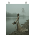 Bride of the Fog - Die verlorene Braut im Nebel der Erinnerungen - Poster Din A1 (hoch) | Wall Art | Dark Shadows Arts