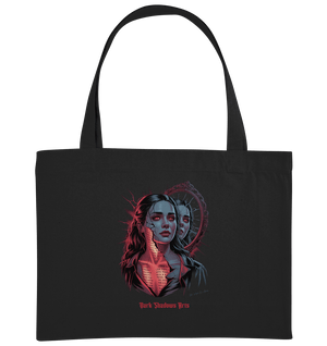 Broken Reflections – Zerrissene Seele im Spiegel - Organic Shopping - Bag - Organic Shopping - Bag | Taschen | Dark Shadows Arts