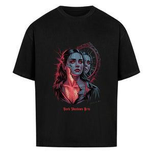 Broken Reflections – Zerrissene Seele im Spiegel - VACANCY Oversized Shirt | T-Shirt | Dark Shadows Arts