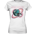 Cosmic Harmony ???????? – Erde & Mond in perfektem Gleichklang - Ladies Premium Shirt | Lady - Shirts | Dark Shadows Arts