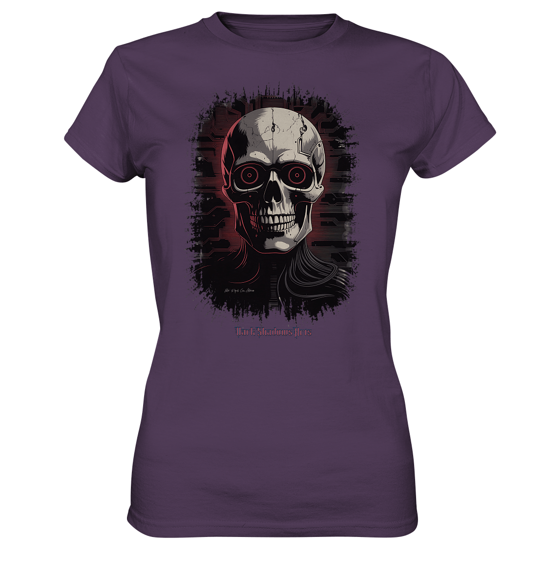 Cyber Decay - Die Verschmelzung von Technologie und Verfall - Ladies Premium Shirt | Lady - Shirts | Dark Shadows Arts