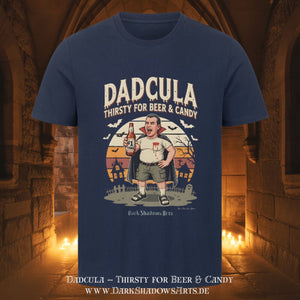 Dadcula – Thirsty for Beer & Candy - HigherBlanks Premium T-Shirt | T-Shirt | Dark Shadows Arts