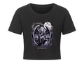 Dark Angel Song_ Stimme der Nacht - Ladies Cropped Tee | T-Shirt | Dark Shadows Arts