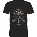 Dark Sorceress Pentagram – Zauberin mit Runen & Kerzen - Premium Shirt | Unisex - Shirts | Dark Shadows Arts