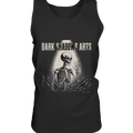 Defiant Bones – Erhobenes Skelett in mystischem Nebel - DSA - Relaxed Tank Top | Tank - Tops | Dark Shadows Arts
