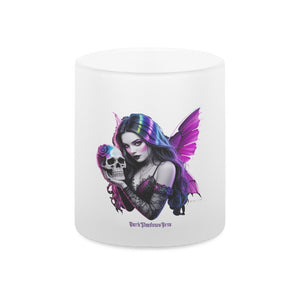 Die Königin der Schattenflügel – Teelichthalter satiniert | Mug | Dark Shadows Arts