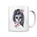 Die Schönheit des Lebens und des Todes - Tasse glossy | Trinkgefäße | Dark Shadows Arts