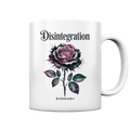 DISINTEGRATION – Symbolträchtige Kunst mit stilisierter Rose - Tasse glossy | Trinkgefäße | Dark Shadows Arts