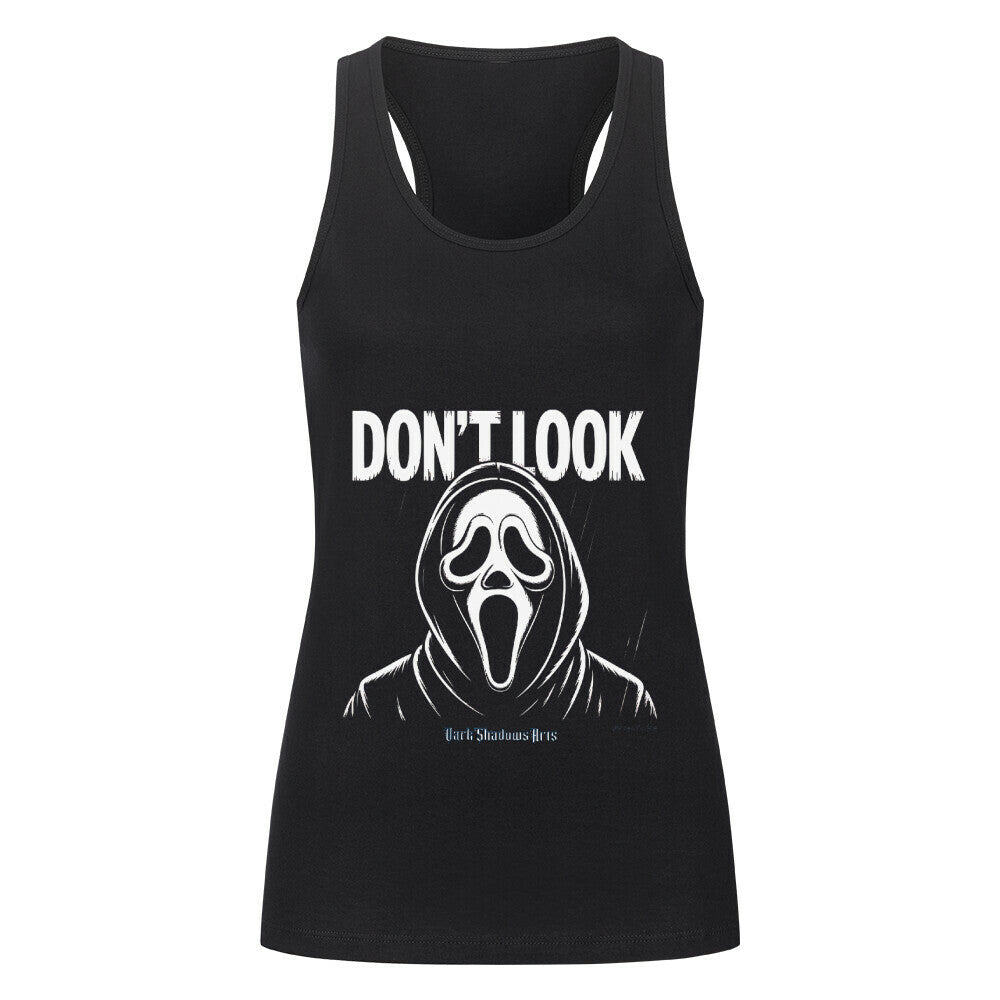 Don’t Look – Ghostface Horror - Classic Tanktop Women | T-Shirt | Dark Shadows Arts