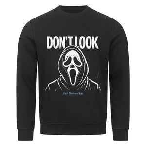 Don’t Look – Ghostface Horror - Premium Organic Sweatshirt | Sweatshirt | Dark Shadows Arts