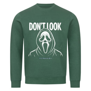 Don’t Look – Ghostface Horror - Premium Organic Sweatshirt | Sweatshirt | Dark Shadows Arts