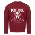 Don’t Look – Ghostface Horror - Premium Organic Sweatshirt | Sweatshirt | Dark Shadows Arts