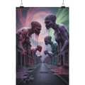 Dripping Giants - Die mystische Verschmelzung von urbaner Kunst und Surrealismus - Poster Din A1 (hoch) | Wall Art | Dark Shadows Arts