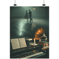 Echoes of a Forgotten Waltz - Der gespenstische Tanz der verlorenen Erinnerungen - Poster Din A1 (hoch) | Wall Art | Dark Shadows Arts