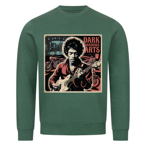 Electric Legend – Gitarrenflair & 60s Rock Tribute - DSA - Premium Organic Sweatshirt | Sweatshirt | Dark Shadows Arts