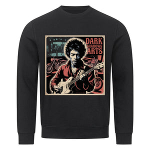 Electric Legend – Gitarrenflair & 60s Rock Tribute - DSA - Premium Organic Sweatshirt | Sweatshirt | Dark Shadows Arts