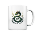 Emerald Serpent Mystic Guardian - Tasse glossy | Trinkgefäße | Dark Shadows Arts