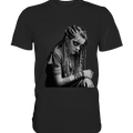 Enigmatic Veil Tattooed Persona - Premium Shirt | Unisex - Shirts | Dark Shadows Arts