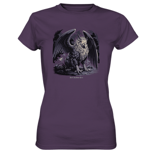 Eternal Guardian - The Enigmatic Stone Griffin - Ladies Premium Shirt | Lady - Shirts | Dark Shadows Arts