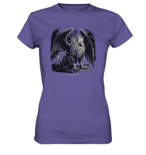 Eternal Guardian - The Enigmatic Stone Griffin - Ladies Premium Shirt | Lady - Shirts | Dark Shadows Arts