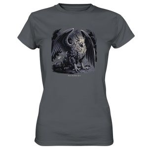 Eternal Guardian - The Enigmatic Stone Griffin - Ladies Premium Shirt | Lady - Shirts | Dark Shadows Arts