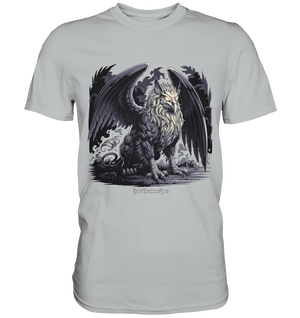 Eternal Guardian - The Enigmatic Stone Griffin - Premium Shirt | Unisex - Shirts | Dark Shadows Arts