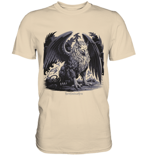 Eternal Guardian - The Enigmatic Stone Griffin - Premium Shirt | Unisex - Shirts | Dark Shadows Arts