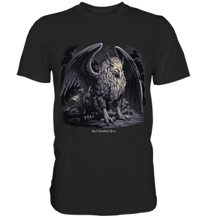 Eternal Guardian - The Enigmatic Stone Griffin - Premium Shirt | Unisex - Shirts | Dark Shadows Arts