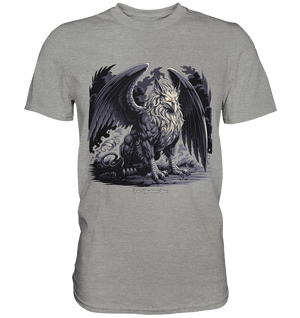 Eternal Guardian - The Enigmatic Stone Griffin - Premium Shirt | Unisex - Shirts | Dark Shadows Arts